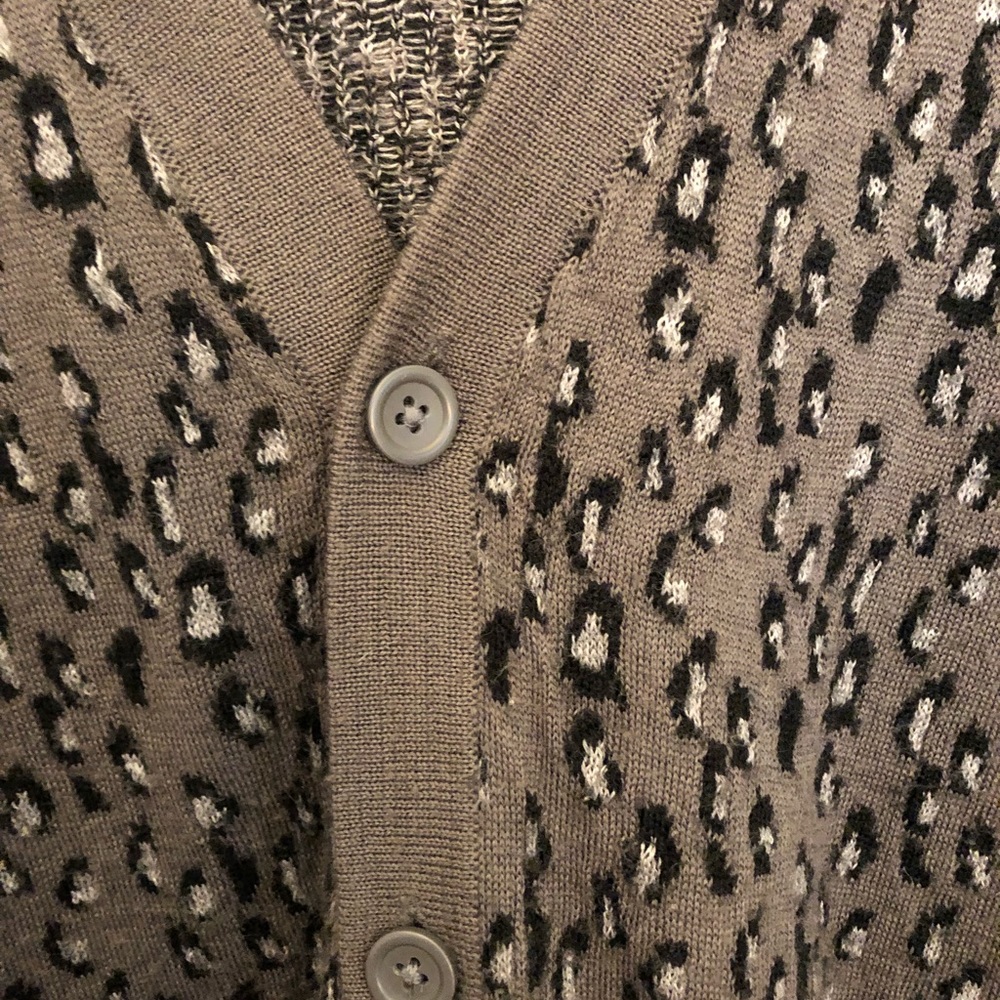 ASOS Animal Print Cardigan